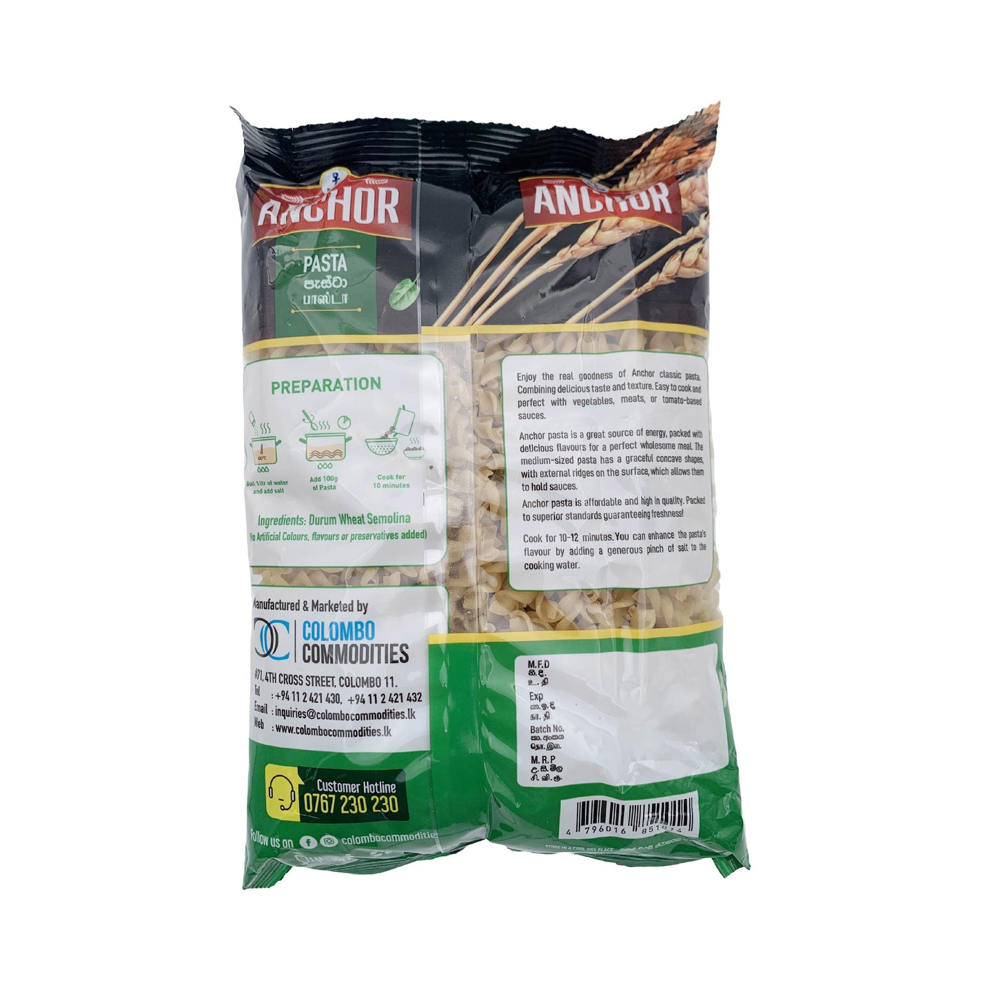 Anchor Pasta