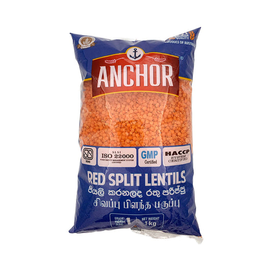 Anchor Red Split Lentis Dhall 1kg